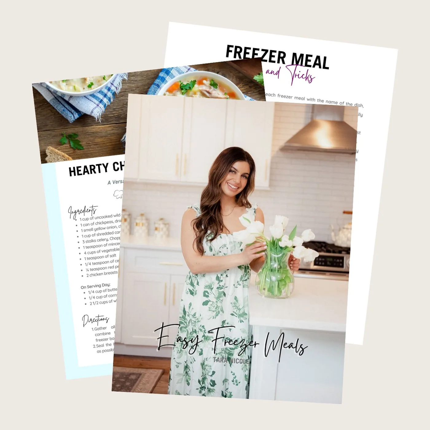 Easy Freezer Meals ebook cover
