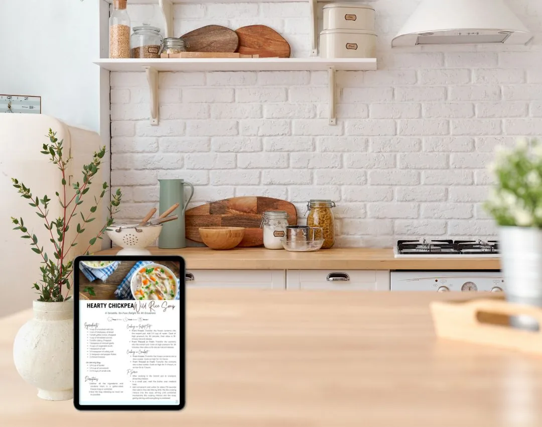 Easy Freezer Meals preview mockup